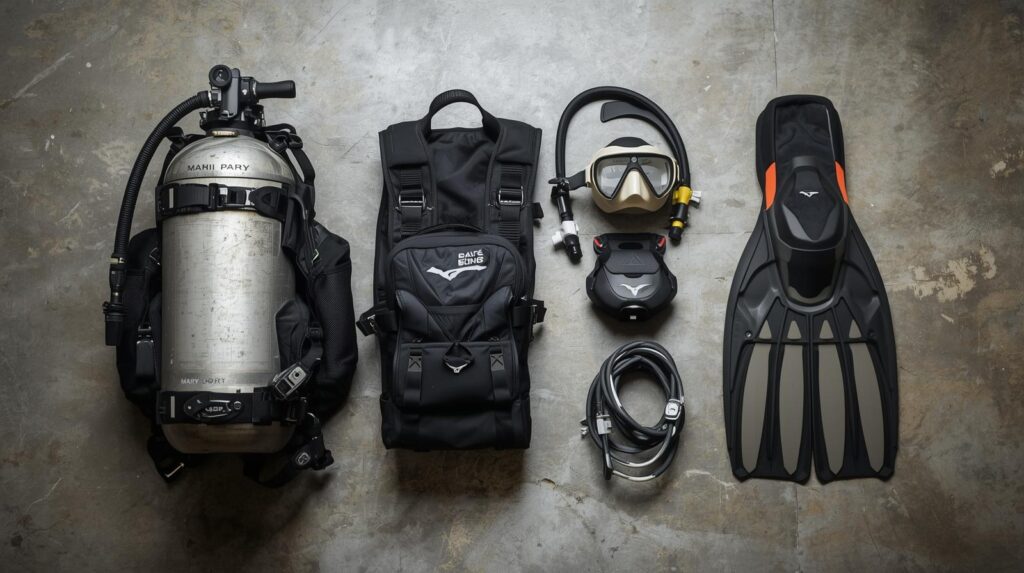 equipo buceadores profesionales Vigo