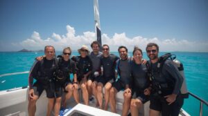 navegando rías baixas bucear